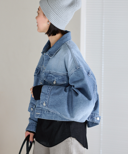 FRAMeWORK（フレームワーク）の「シアーワッフルロンT（Tシャツ/カットソー・レディース・ブラック/ホワイト・FREE）」の16枚目の写真