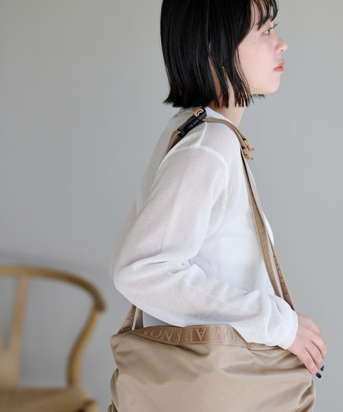 FRAMeWORK（フレームワーク）の「シアーワッフルロンT（Tシャツ/カットソー・レディース・ブラック/ホワイト・FREE）」の21枚目の写真