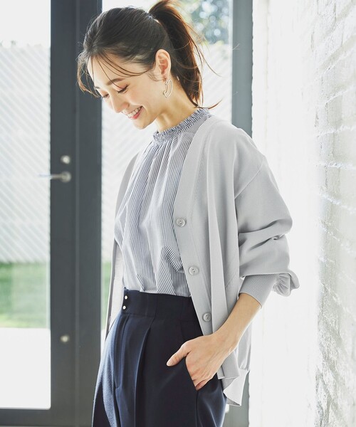 セール】【洗える】コクーンシルエット カーディガン（ニット