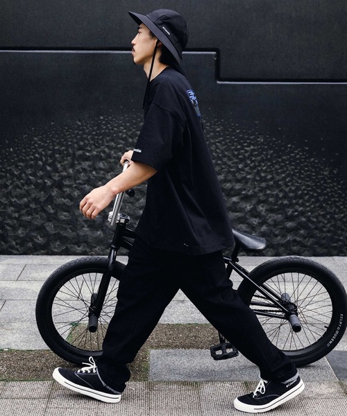 Columbia（コロンビア）の「【ムラサキスポーツ限定】columbia/コロンビア オーバーサイズTシャツ 半袖T UVケア バックプリント PM4502（Tシャツ/カットソー・メンズ・ベージュ系その他2/ホワイト×グレー/ブラック×ブルー/ブラック×グレー/ホワイト系その他/ベージュ系その他/カーキ系1/カーキ系・M/XL/L）」の11枚目の写真