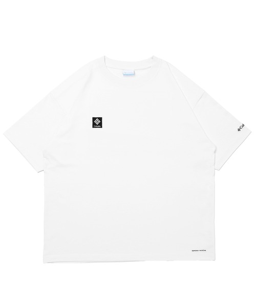 Columbia（コロンビア）の「【ムラサキスポーツ限定】columbia/コロンビア オーバーサイズTシャツ 半袖T UVケア バックプリント PM4502（Tシャツ/カットソー・メンズ・ベージュ系その他2/ホワイト×グレー/ブラック×ブルー/ブラック×グレー/ホワイト系その他/ベージュ系その他/カーキ系1/カーキ系・M/XL/L）」の17枚目の写真