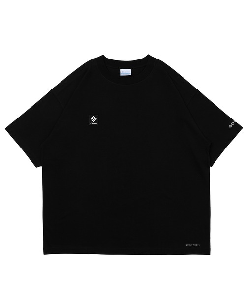 Columbia（コロンビア）の「【ムラサキスポーツ限定】columbia/コロンビア オーバーサイズTシャツ 半袖T UVケア バックプリント PM4502（Tシャツ/カットソー・メンズ・ベージュ系その他2/ホワイト×グレー/ブラック×ブルー/ブラック×グレー/ホワイト系その他/ベージュ系その他/カーキ系1/カーキ系・M/XL/L）」の19枚目の写真