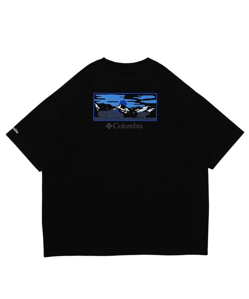 Columbia（コロンビア）の「【ムラサキスポーツ限定】columbia/コロンビア オーバーサイズTシャツ 半袖T UVケア バックプリント PM4502（Tシャツ/カットソー・メンズ・ベージュ系その他2/ホワイト×グレー/ブラック×ブルー/ブラック×グレー/ホワイト系その他/ベージュ系その他/カーキ系1/カーキ系・M/XL/L）」の20枚目の写真