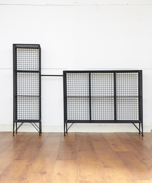 journal standard Furniture （ジャーナルスタンダードファニチャー）の「PAXTON MESH RACK 3 GRID パクストン メッシュ ラック 3（家具・レディース・その他・FREE）」の20枚目の写真