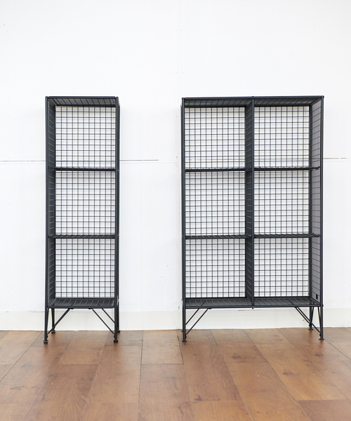journal standard Furniture （ジャーナルスタンダードファニチャー）の「PAXTON MESH RACK 3 GRID パクストン メッシュ ラック 3（家具・レディース・その他・FREE）」の4枚目の写真