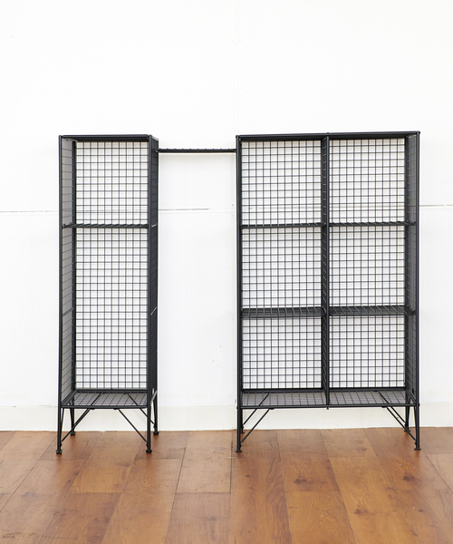 journal standard Furniture （ジャーナルスタンダードファニチャー）の「PAXTON MESH RACK 3 GRID パクストン メッシュ ラック 3（家具・レディース・その他・FREE）」の5枚目の写真