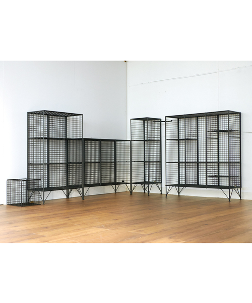 journal standard Furniture （ジャーナルスタンダードファニチャー）の「PAXTON MESH RACK 3 GRID パクストン メッシュ ラック 3（家具・レディース・その他・FREE）」の13枚目の写真
