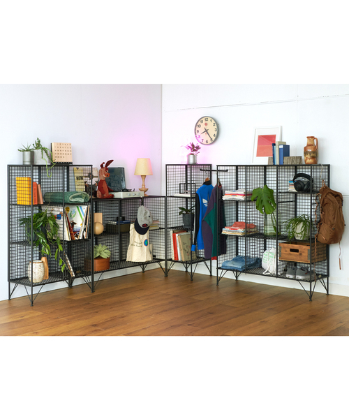 journal standard Furniture （ジャーナルスタンダードファニチャー）の「PAXTON MESH RACK 3 GRID パクストン メッシュ ラック 3（家具・レディース・その他・FREE）」の15枚目の写真
