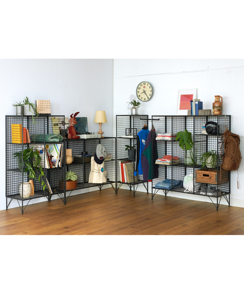 journal standard Furniture （ジャーナルスタンダードファニチャー）の「PAXTON MESH RACK 3 GRID パクストン メッシュ ラック 3（家具・レディース・その他・FREE）」の16枚目の写真