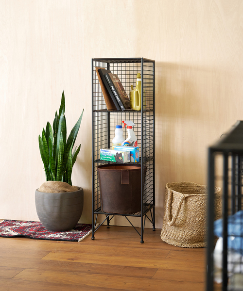 journal standard Furniture （ジャーナルスタンダードファニチャー）の「PAXTON MESH RACK 3 GRID パクストン メッシュ ラック 3（家具・レディース・その他・FREE）」の18枚目の写真