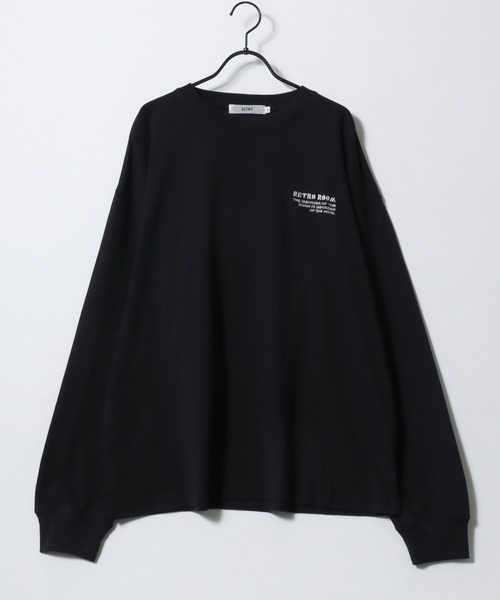 SITRY(シトリー)の「SITRY Girl Illustration Back Print T-shirt/別注 オーバーサイズ ガール イラスト バックプリント ワンポイント刺繍 長袖Tシャツ ロンT レディース メンズ(Tシャツ/カットソー・メンズ・ホワイト/ブラック/ホワイト系その他2/ブラック系その他2/ホワイト系その他/ブラック系その他・M/L/XL)」の17枚目の写真