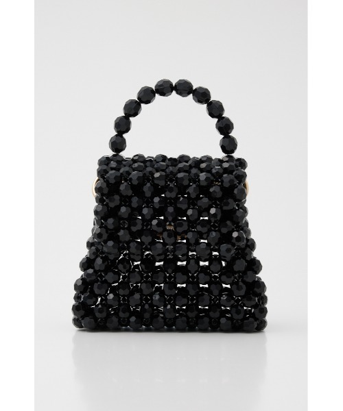 rienda（リエンダ）の「クリスタルボールミニバック（ショルダーバッグ・レディース・クリア/ブラック・FREE）」の4枚目の写真