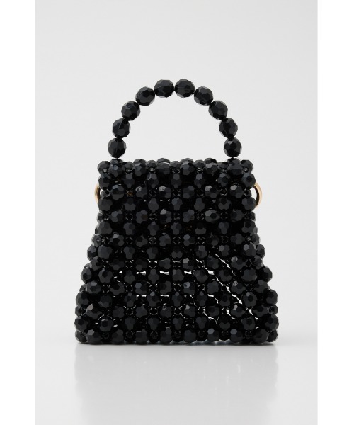 rienda（リエンダ）の「クリスタルボールミニバック（ショルダーバッグ・レディース・クリア/ブラック・FREE）」の7枚目の写真