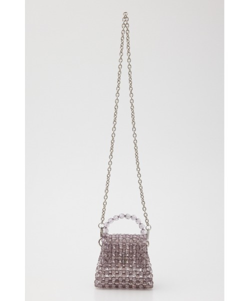 rienda（リエンダ）の「クリスタルボールミニバック（ショルダーバッグ・レディース・クリア/ブラック・FREE）」の19枚目の写真