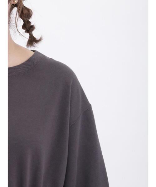 Samansa Mos2（サマンサ モスモス）の「裏起毛ウエストドロストワンピース（ワンピース・レディース・オフホワイト/グレー/チャコールグレー・F）」の20枚目の写真