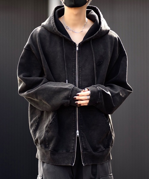 CLEL まとめ売りヘビーウェイトパーカーシャツセットアップ10点セットクレイル CLEL（クレイル）の「【CLEL】Heavy Weight Logo Embroidered