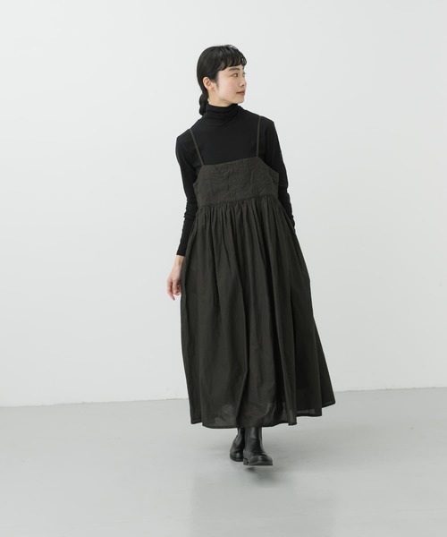 かぐれ（カグレ）の「パターンキルトキャミワンピース