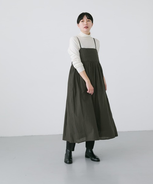 かぐれ キャミワンピース かぐれ 「かぐれ」 キャミソールワンピース FREE ブラック