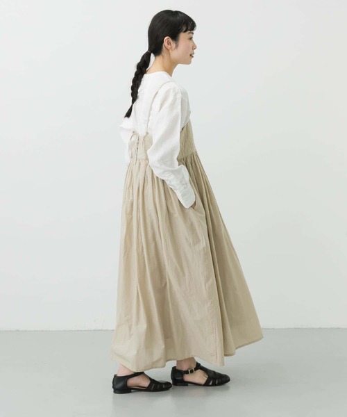 極美品【かぐれ】完売品 ギャザーたっぷり パターンキルトキャミワンピース F 極美品【かぐれ】完売品 ギャザーたっぷり パターンキルトキャミ