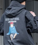 JOHN'S CLOSET(ジョンズクローゼット)の【a-r】〔RedCapGirl/レッドキャップガール〕ナイロン バックイラスト フードジャケット