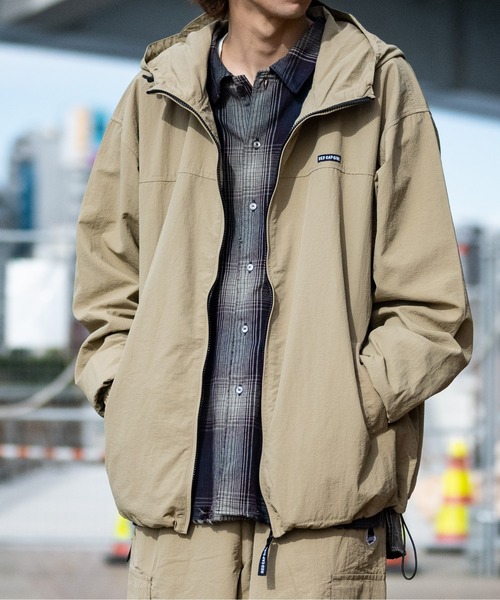 カズちん FILA ジップアップジャケット レッド/アイボリー カズちん FILA ジップアップジャケット レッド/アイボリー カズちん