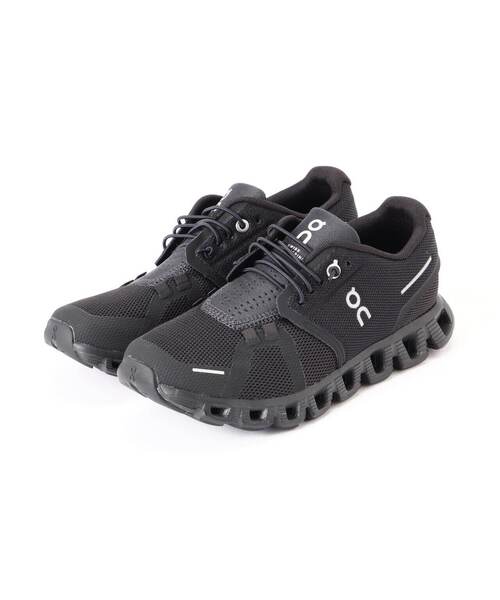 on スニーカー　レディース　25 黒　クラウド5 Amazon | [オン] スニーカー Cloud 5 All Black レディース 22.0