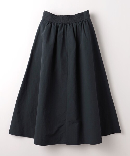 美品】セオリーリュクス タックフレアスカート黒 Aラインロング