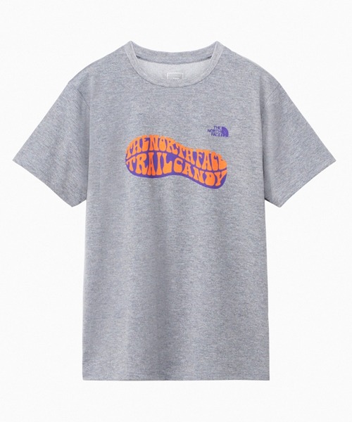 THE NORTH FACE(ザノースフェイス)の「THE NORTH FACE/ザ・ノース・フェイス S/S FOOT STAMP TEE/ショートスリーブフットスタンプティー 半袖Tee 吸汗速乾 NT32485(Tシャツ/カットソー・メンズ・ブラウン/オフホワイト/グレイッシュブルー/グレー・M/L/XL)」の3枚目の写真