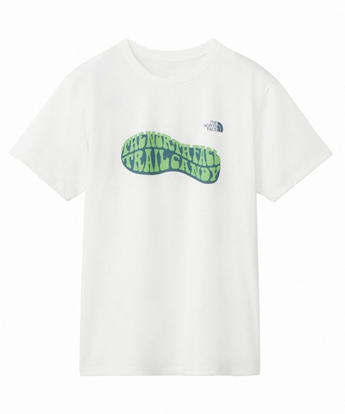 THE NORTH FACE(ザノースフェイス)の「THE NORTH FACE/ザ・ノース・フェイス S/S FOOT STAMP TEE/ショートスリーブフットスタンプティー 半袖Tee 吸汗速乾 NT32485(Tシャツ/カットソー・メンズ・ブラウン/オフホワイト/グレイッシュブルー/グレー・M/L/XL)」の2枚目の写真