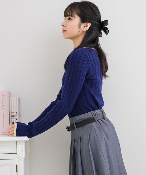 新品未使用　SALVAGE PUBLIC セーター Lサイズ ブルー SALVAGE PUBLIC セーター Lサイズ ブルー