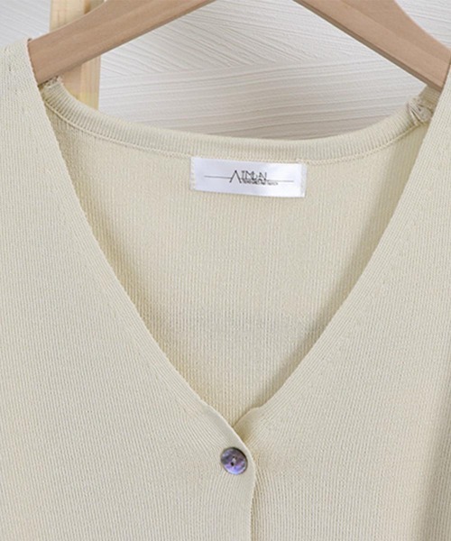 Miniministore（ミニミニストア）の「サマーニットセットアップ 冷感タッチ薄手（アンサンブル・レディース・ピンク/ミント/モカ/ブラック/ライトベージュ・FREE）」の21枚目の写真