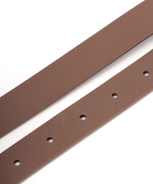 studio CLIP（スタディオクリップ）の「23mmレザーベルト（ベルト・レディース・ブラック/ベージュ/ブラウン・FREE）」の7枚目の写真