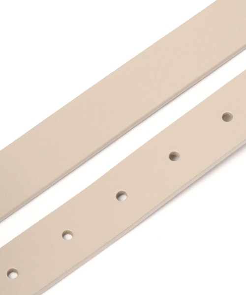 studio CLIP（スタディオクリップ）の「23mmレザーベルト（ベルト・レディース・ブラック/ベージュ/ブラウン・FREE）」の8枚目の写真