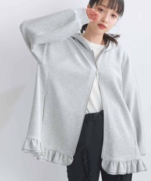 PICCIN | 裾フリルパーカー(パーカー)