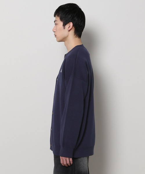 【セール】【UNISEX】ALAND／Alogoニットカーデ（カーディガン/ボレロ）｜ALAND（エーランド）