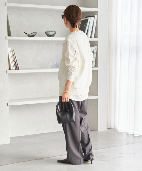 Plage Hight Twist Fine V ニット
