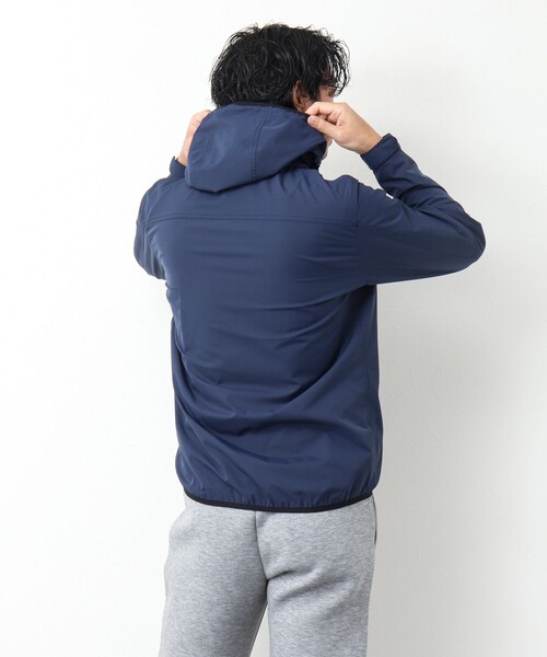 NOLLEY’S(ノーリーズ)の「撥水ストレッチフードブルゾン(ブルゾン・メンズ・ネイビー/オリーブ/ブルー・S/M/L)」の19枚目の写真