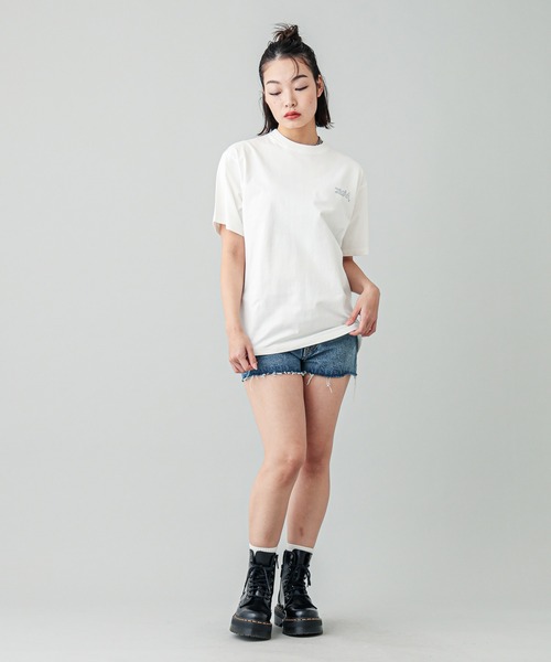 X-girl（エックスガール）の「X-girl MOTIF KEYCHARM S/S TEE（T
