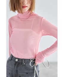 &. NOSTALGIA | メッシュハイネックプルオーバー(Tシャツ/カットソー)