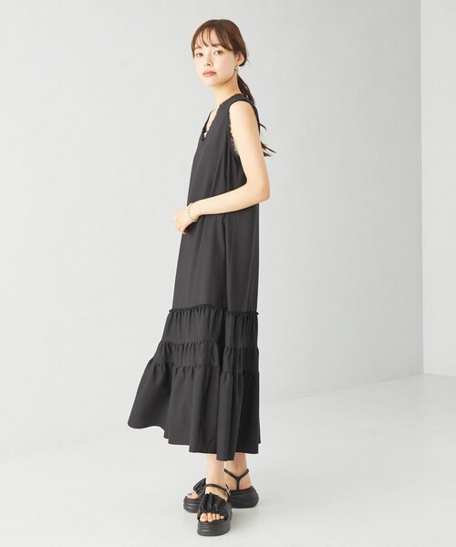 【新品タグ付】＜EMMEL REFINES＞EM シフォン 2WAY ワンピース EMMEL REFINES（エメルリファインズ）の「＜EMMEL REFINES＞EM