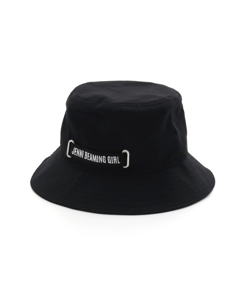 JENNI(ジェニィ)の「ロゴベルトバケットハット(ハット・キッズ・アイボリー/ブラック・54cm/56cm)」の10枚目の写真