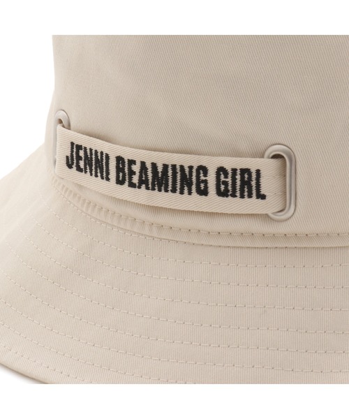 JENNI(ジェニィ)の「ロゴベルトバケットハット(ハット・キッズ・アイボリー/ブラック・54cm/56cm)」の14枚目の写真