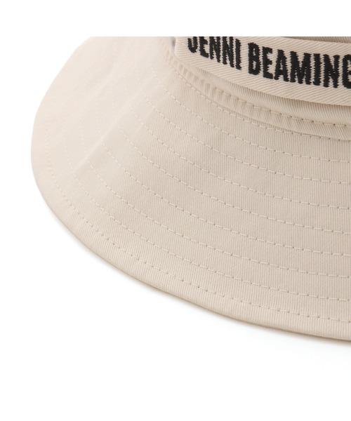 JENNI(ジェニィ)の「ロゴベルトバケットハット(ハット・キッズ・アイボリー/ブラック・54cm/56cm)」の16枚目の写真