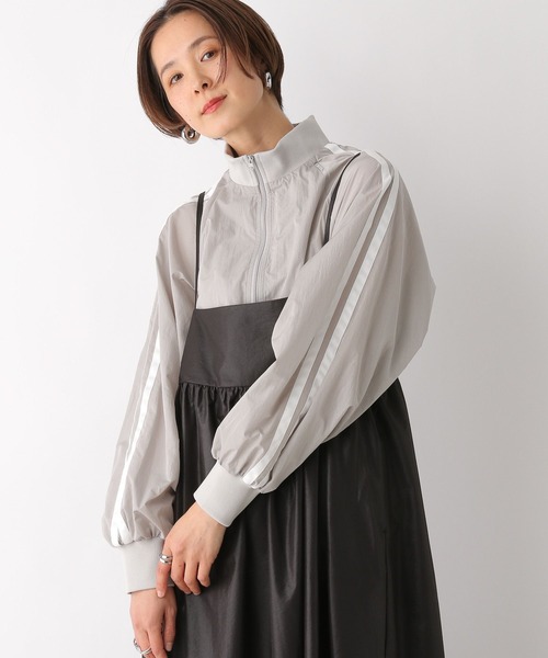 未使用品❗️PING ピン　L レディース　ブルゾン　ダブルジップ　総柄　グレー 未使用品❗️PING ピン L レディース ブルゾン ダブルジップ 総柄