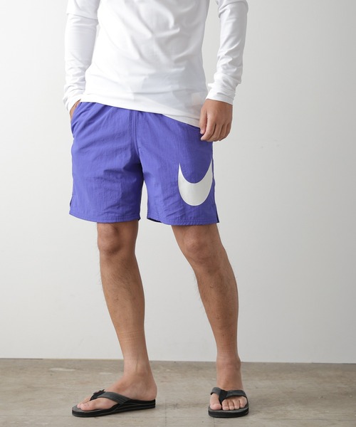 NIKE（ナイキ）の「NIKE/ナイキ SPECK 7 VOLLEY SHORTS ショーツ（水着・メンズ・ブラック/ライトブルー/バイオレット/ダークベージュ/ネイビー・M/L/XL/2XL）」の5枚目の写真