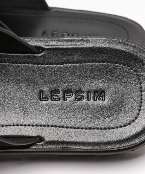 LEPSIM(レプシィム)の「フェイクスウェードスライドサンダル 996282(サンダル・レディース・グレイッシュベージュ/ブラック・LARGE/MEDIUM)」の5枚目の写真