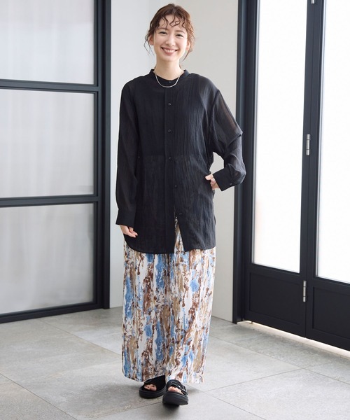 LEPSIM(レプシィム)の「フェイクスウェードスライドサンダル 996282(サンダル・レディース・グレイッシュベージュ/ブラック・LARGE/MEDIUM)」の14枚目の写真