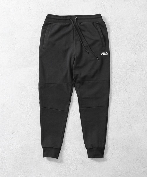 FILA（フィラ）の「【FILA】 ワンポイント ロゴ 刺繍 ストレッチ 裏毛 ポンチ ジョガーパンツ（スウェットパンツ・メンズ・ブラック/杢グレー/ネイビー・X-LARGE/LARGE/MEDIUM）」の22枚目の写真
