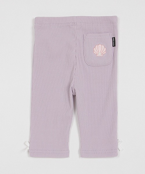 petit main(プティマイン)の「【プティプラ】GIRLS7分丈レギンス(レギンス/スパッツ・キッズ・ブラック/ネイビー/ラベンダー/オフホワイト/ライトグリーン/サックスブルー/マルチ/ブルー・100cm/80cm/90cm/120cm/130cm/110cm)」の13枚目の写真