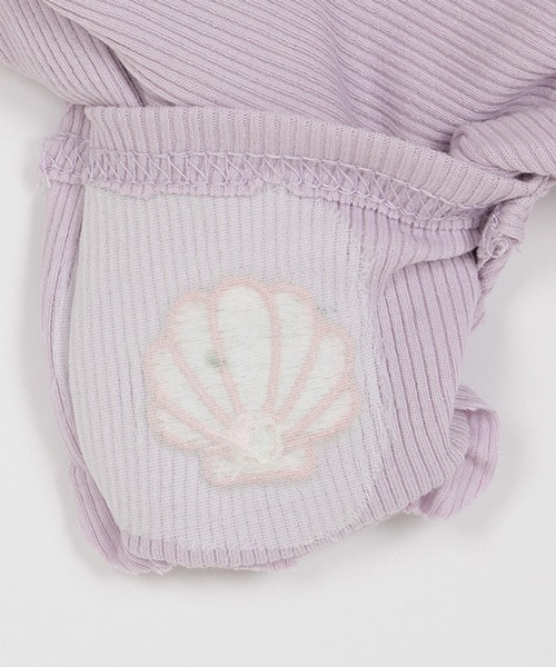 petit main(プティマイン)の「【プティプラ】GIRLS7分丈レギンス(レギンス/スパッツ・キッズ・ブラック/ネイビー/ラベンダー/オフホワイト/ライトグリーン/サックスブルー/マルチ/ブルー・100cm/80cm/90cm/120cm/130cm/110cm)」の16枚目の写真